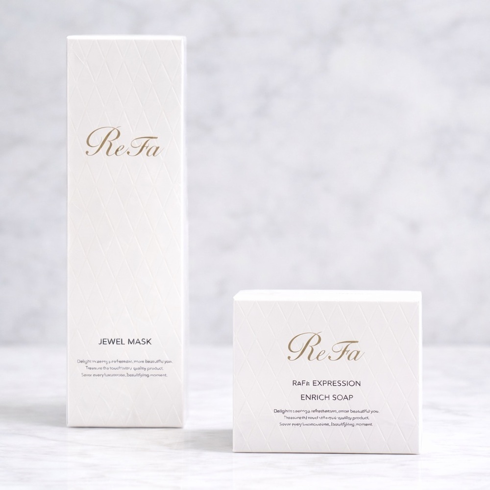 ReFa NIB Enrich Soap + Jewel Mask Skincare Gift Set